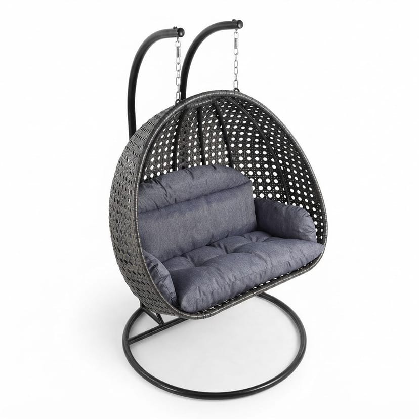 Double Seater Hanging Swing Chair - Image 1