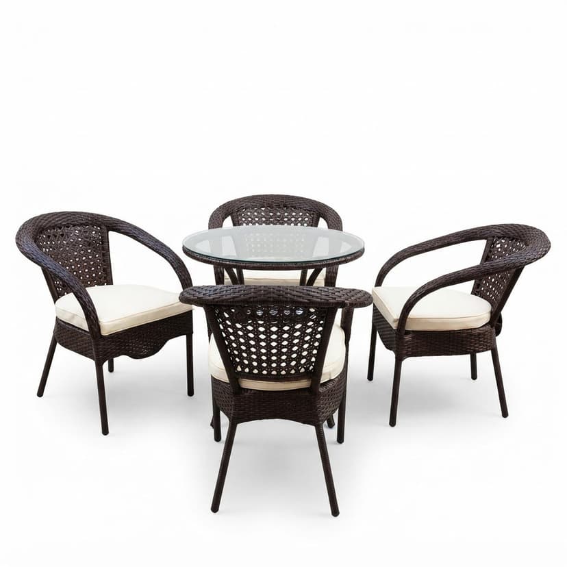 Chair Table Set 4+1(4chair 1table)
