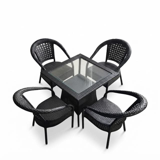 Chair Table Set 4+1 (4chair 1table)