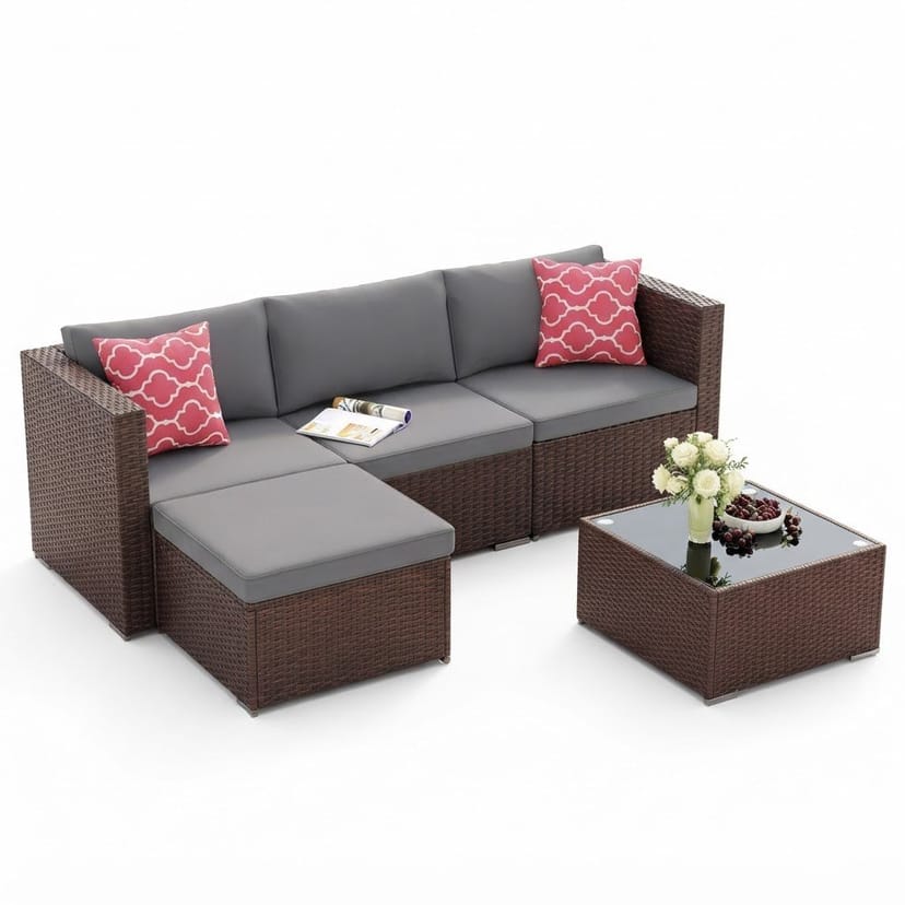 Patio Sofa Set - Image 1